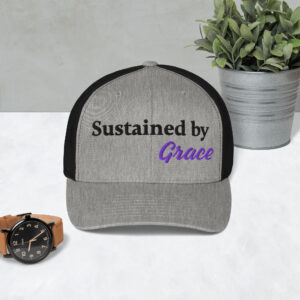 Sustained By Grace Trucker Cap